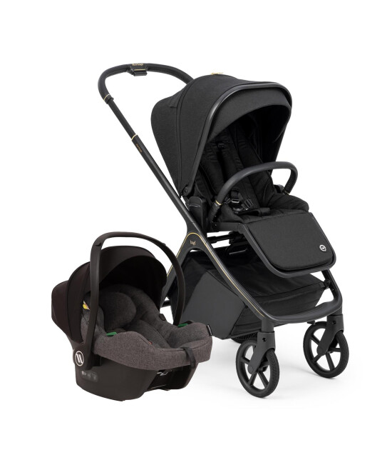 Bagi Heritage Grey Cosmo Travel Bebek Arabası // Black