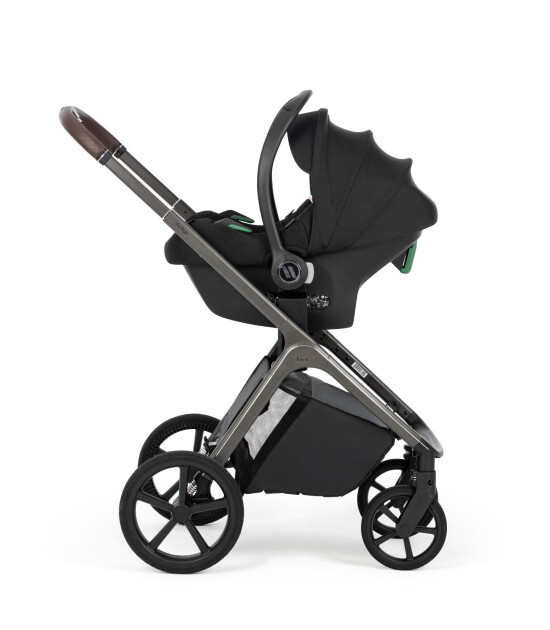 Bagi Heritage Black Cosmo Travel Bebek Arabası // Grey