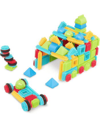 Battat Bristle Blocks Yapı Oyuncakları - Basic Builder Set - 112 Par&ccedil;a