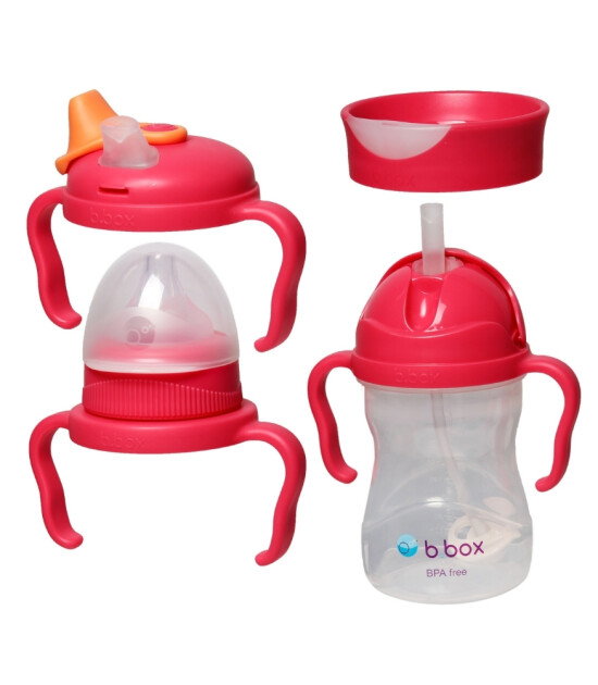 Bbox Alıştırma Bardakları Ge&ccedil;iş Paketi Seti // Pembe