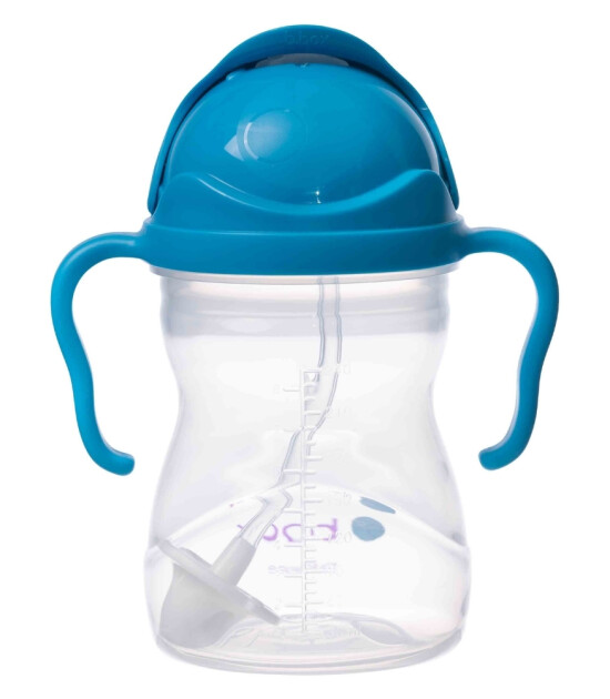 Bbox Tıklama U&ccedil;lu Kilitli Pipetli Alıştırma Bardağı // Kobalt Mavisi