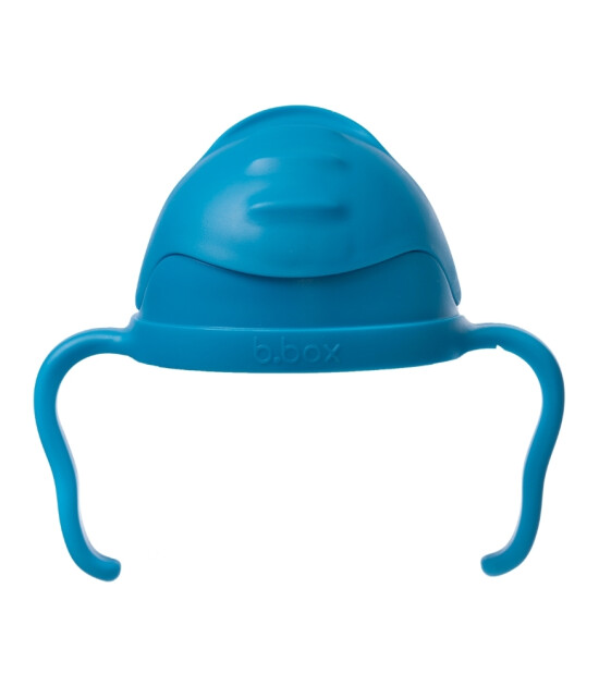 Bbox Tıklama U&ccedil;lu Kilitli Pipetli Alıştırma Bardağı // Kobalt Mavisi