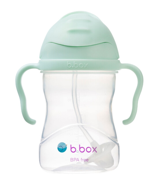 Bbox Tıklama U&ccedil;lu Kilitli Pipetli Alıştırma Bardağı // Mint Yeşili