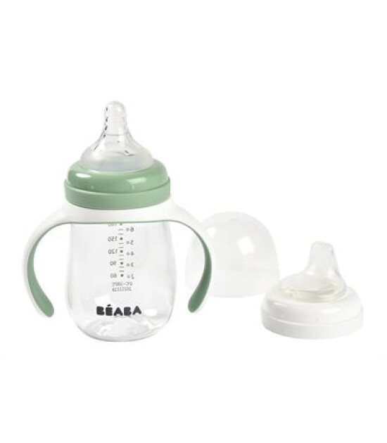 Beaba Kulplu Biberon (210 ml) // Sage Green