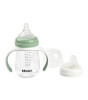 Beaba Kulplu Cam Biberon (210 ml) // Sage Green