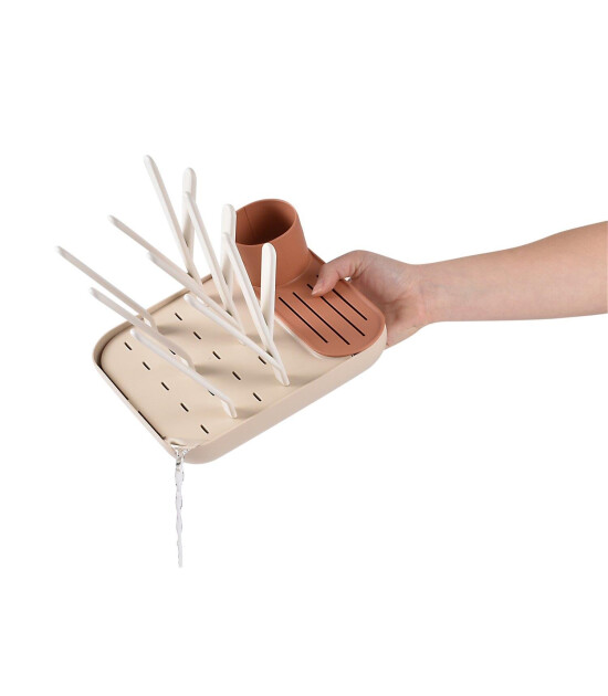 Beaba Forest Biberon Kurutma Standı // Terracotta - Clay