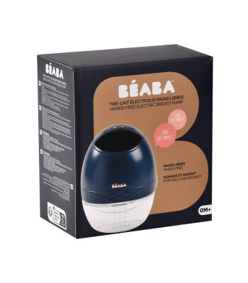 Beaba Hands-Free Giyilebilir Elektrikli Göğüs Pompası // Night Blue