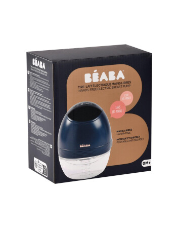 Beaba Hands-Free Giyilebilir Elektrikli G&ouml;ğ&uuml;s Pompası // Night Blue
