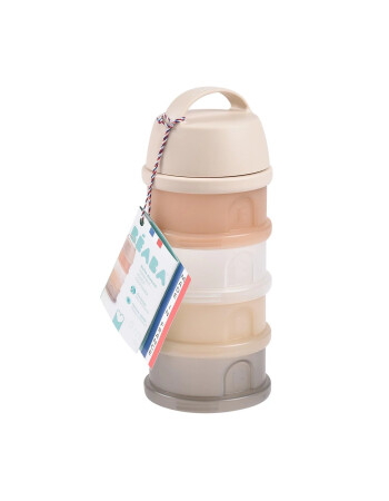 Beaba S&uuml;t Tozu Kutusu ve Atıştırmalık Kap Seti // Clay