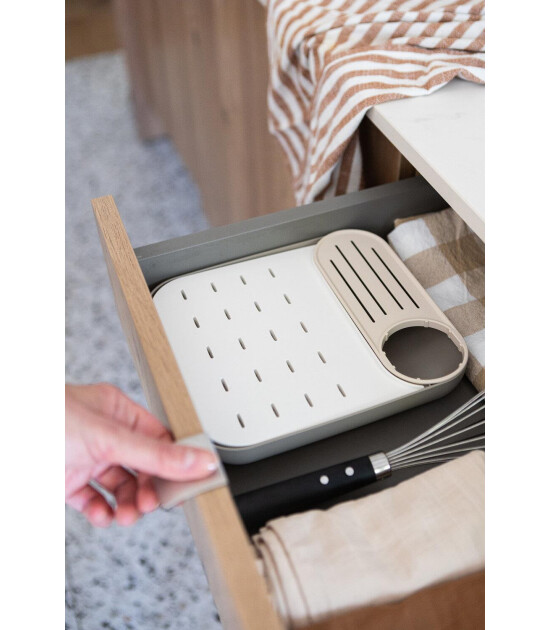 Beaba Forest Biberon Kurutma Standı // Clay - Gazelle