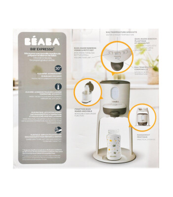 Beaba Bib Expresso Su ve Biberon Isıtıcı // White - Grey
