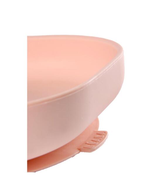 Beaba Vakumlu Silikon Tabak // Light Pink