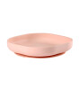 Beaba Vakumlu Silikon Tabak // Light Pink