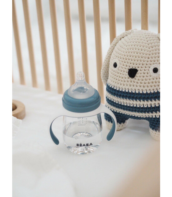 Beaba Cam Biberon ve Suluk (210 ml) // Windy Blue