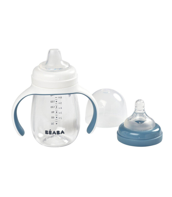 Beaba Cam Biberon ve Suluk (210 ml) // Windy Blue