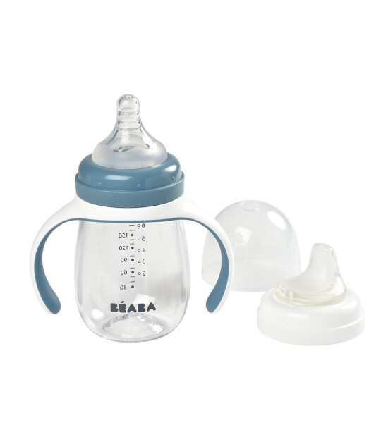 Beaba Cam Biberon ve Suluk (210 ml) // Windy Blue