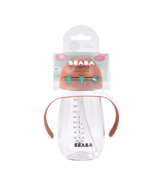 Beaba Pipetli Suluk (300 ml) // Terracotta
