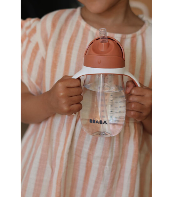 Beaba Pipetli Suluk (300 ml) // Terracotta