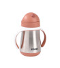 Beaba Çelik Termos Pipetli Suluk (250 ml) // Terracotta