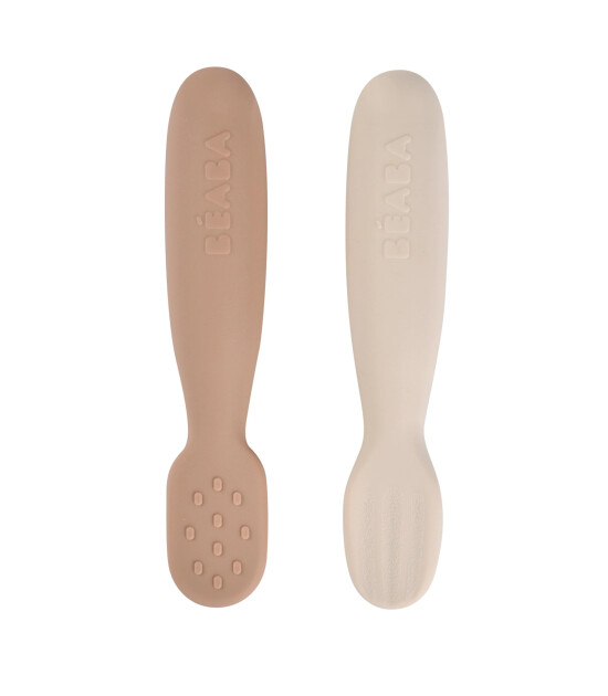 Beaba Silikon Kaşık Seti // Praline & Clay