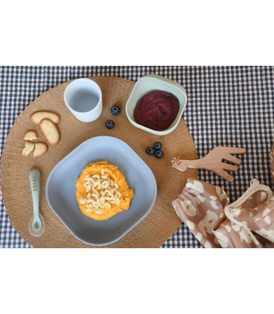 Beaba Silikon Beslenme Seti (4 Parça) // Pebble