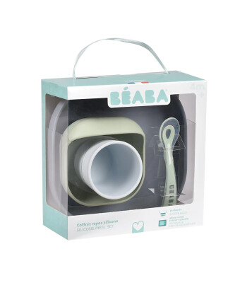 Beaba Silikon Beslenme Seti (4 Parça) // Pebble