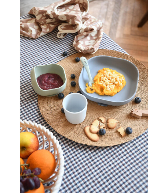 Beaba Silikon Beslenme Seti (4 Parça) // Pebble