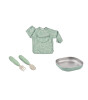 Beaba İlk Yemek Setim &Ccedil;elik, Sage Green
