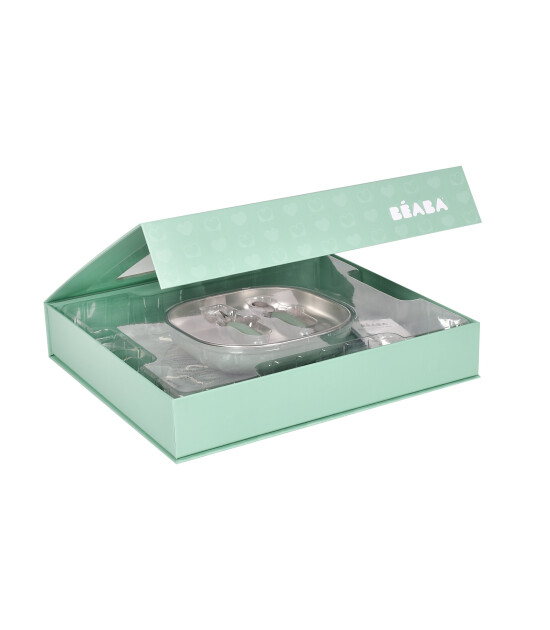 Beaba İlk Yemek Setim &Ccedil;elik, Sage Green