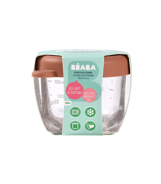 Beaba Bebek Cam Mama Kavanozu (150 ml) // Terracotta