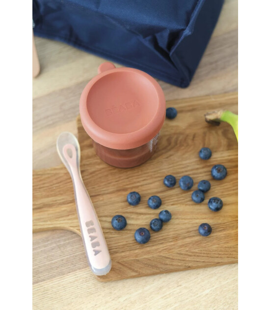 Beaba Bebek Cam Mama Kavanozu (150 ml) // Terracotta