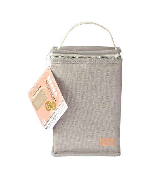 Beaba İzotermik Beslenme Çantası // Canvas - Pearl Grey
