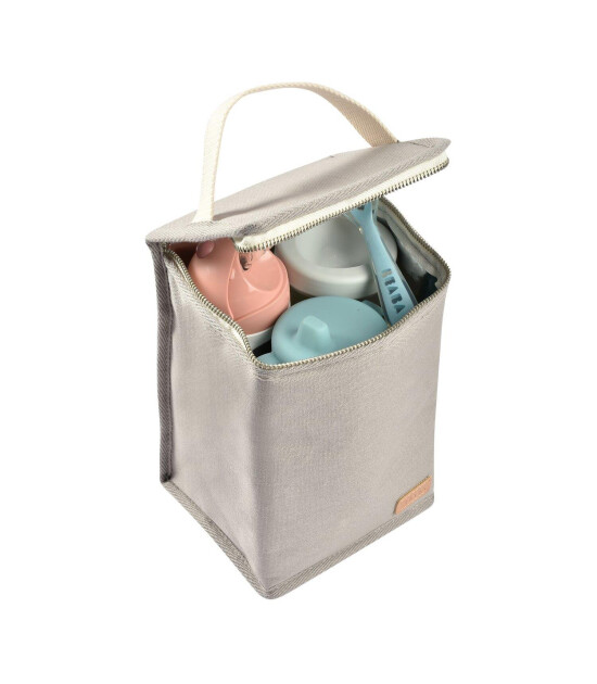 Beaba İzotermik Beslenme Çantası // Canvas - Pearl Grey