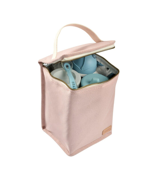 Beaba İzotermik Beslenme Çantası // Canvas - Dusty Pink