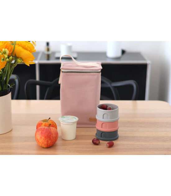 Beaba İzotermik Beslenme Çantası // Canvas - Dusty Pink