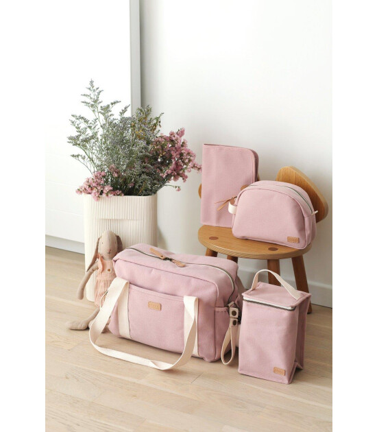 Beaba İzotermik Beslenme Çantası // Canvas - Dusty Pink