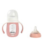 Beaba Cam Biberon ve Suluk (210 ml) // Old Pink