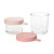 Beaba Cam Mama Kavanoz Seti // 150 ml Pink - 250 ml Dark Blue