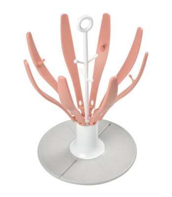 Beaba Katlanabilir Biberon Kurutma Stand // Old Pink