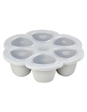 Beaba Silikon Bölmeli Saklama Kabı // Light Mist