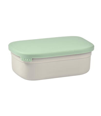 Beaba Paslanmaz Çelik Gıda Saklama Kabı // Sage Green