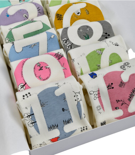 Bee Berry Kids Organik GOTS Unisex Zıbın Set (12 Ay)