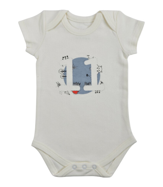 Bee Berry Kids Organik GOTS Unisex Zıbın Set // 10-11-12 Ay