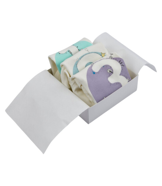 Bee Berry Kids Organik GOTS Unisex Zıbın Set // 10-11-12 Ay