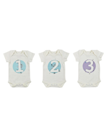 Bee Berry Kids Organik GOTS Unisex Zıbın Set // 1-2-3 Ay