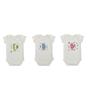 Bee Berry Kids Organik GOTS Unisex Zıbın Set // 10-11-12 Ay