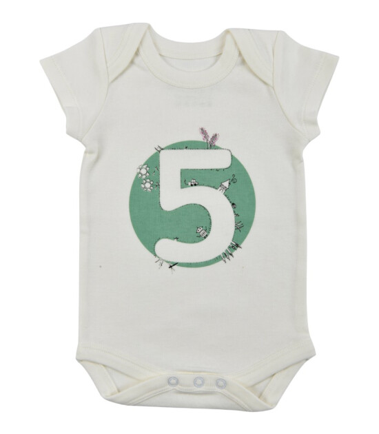 Bee Berry Kids Organik GOTS Unisex Zıbın Set // 4-5-6 Ay