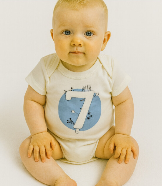 Bee Berry Kids Organik GOTS Unisex Zıbın Set // 7-8-9 Ay