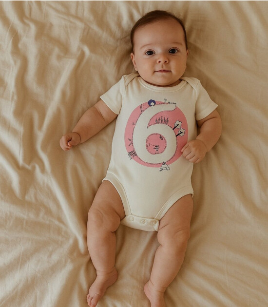 Bee Berry Kids Organik GOTS Unisex Zıbın Set // 4-5-6 Ay