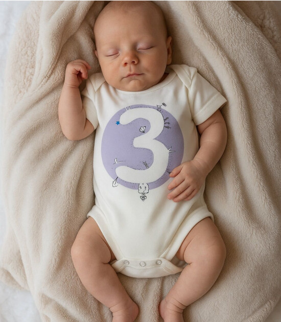 Bee Berry Kids Organik GOTS Unisex Zıbın Set // 1-2-3 Ay